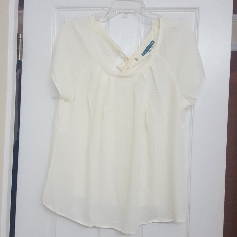 NWT Pim + Larkin Piperlime Tie Back Blouse